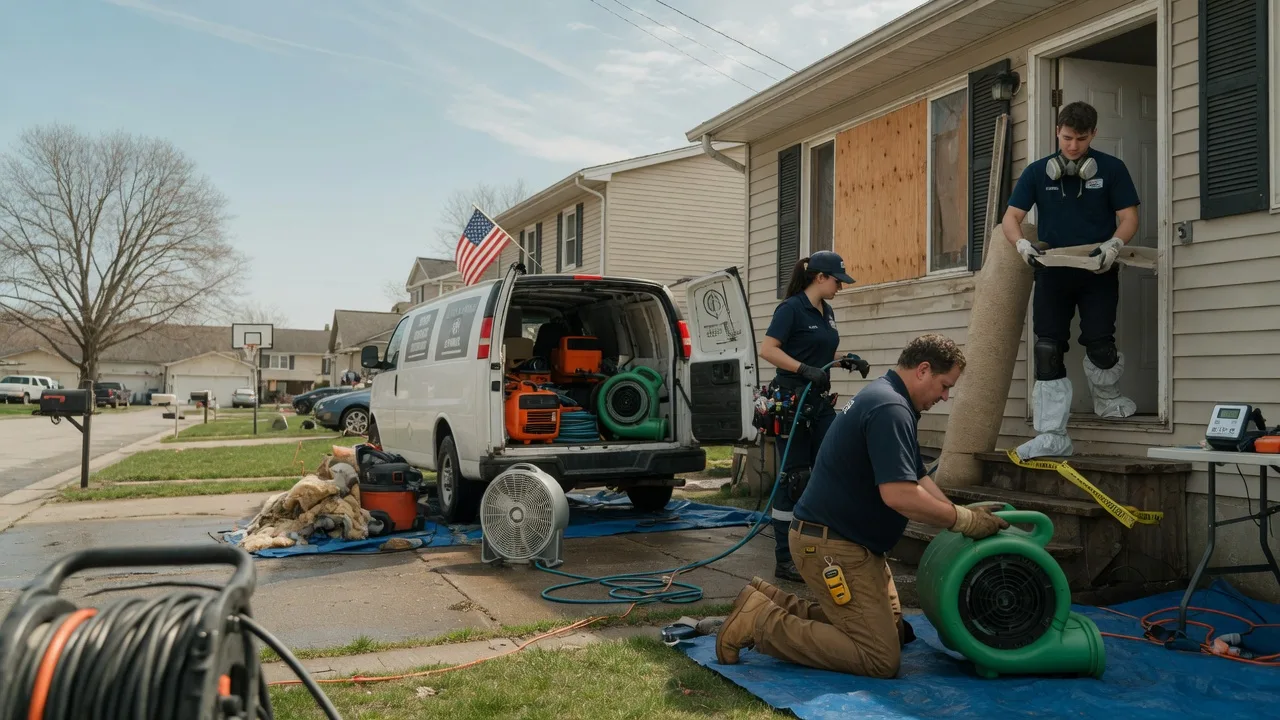 Water Damage Restoration in Burnet, TX near me